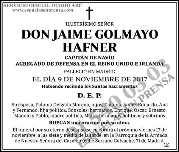 Jaime Golmayo Hafner